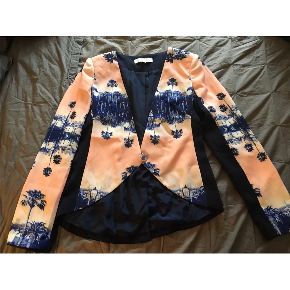 Brand New Finders Keepers tropical blazer SZ XS